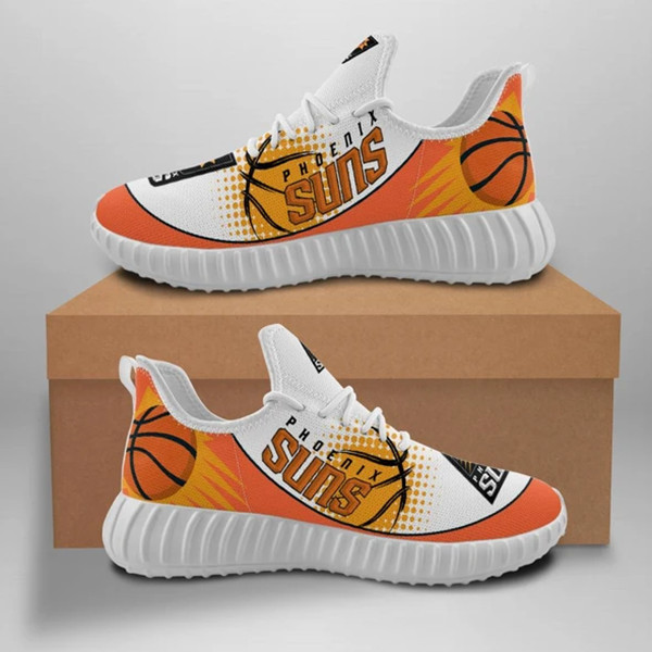 Men's Phoenix Suns Mesh Knit Sneakers/Shoes 002 [NikeNBA